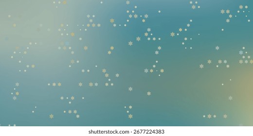 Dark Multicolor, Rainbow vertical background with xmas snowflakes. Decorative shining illustration with snow on abstract template. The pattern can be used for new year leaflets.