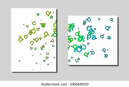 Dark Multicolor, Rainbowvector background for presentations. Blurred decorative design in abstract style with textbox. Pattern for beautiful business cards, folders.
