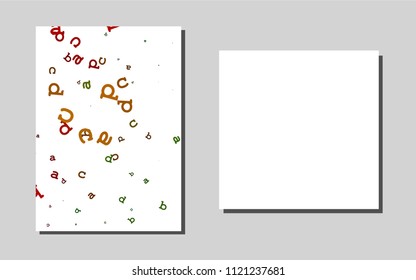 Dark Multicolor, Rainbowvector background for presentations. Modern abstract design concept with colorful gradient. New design for a poster, banner of your website.