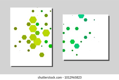 Dark Multicolor, Rainbowvector brochure for ui, ux design. Booklet with textbox on colorful abstract background. Pattern for beautiful business cards, folders.