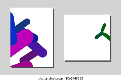 Dark Multicolor, Rainbowvector brochure for ui, ux design. Blurred decorative design in abstract style with textbox. New design for a poster, banner of your website.