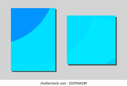 Dark Multicolor, Rainbowvector cover for Envelopes. Booklet with textbox on colorful abstract background. Completely new template for your brand book.