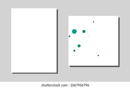 Dark Multicolor, Rainbowvector cover for Envelopes. Blurred decorative design in abstract style with textbox. The pattern can be used for any ad, booklets.