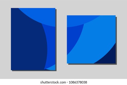 Dark Multicolor, Rainbowvector layout for Leaflets. Booklet with textbox on colorful abstract background. New design for a poster, banner of your website.