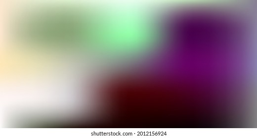 Dark multicolor vector abstract blur backdrop. Colorful illustration with gradient in abstract style. Multipurpose app design.