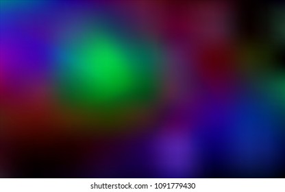 Dark Multicolor vector abstract blurred layout. Modern geometrical abstract illustration with gradient. The elegant pattern can be used as part of a brand book.