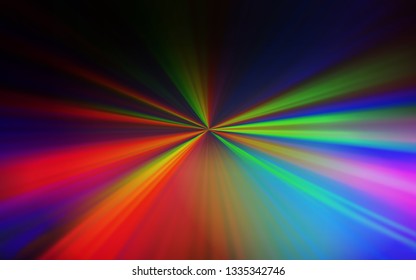 Dark Multicolor vector abstract blurred background. A completely new colored illustration in blur style. Background for designs.