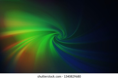 Dark Multicolor vector abstract blurred layout. Colorful illustration in abstract style with gradient. New way of your design.