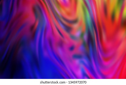 Dark Multicolor vector abstract blurred background. New colored illustration in blur style with gradient. Blurred design for your web site.