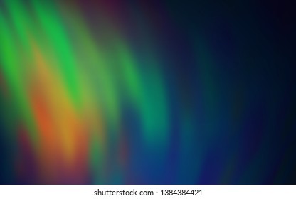Dark Multicolor vector abstract blurred layout. Abstract colorful illustration with gradient. Background for a cell phone.