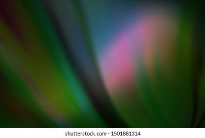 Dark Multicolor vector abstract blurred layout. Modern abstract illustration with gradient. The best blurred design for your business.