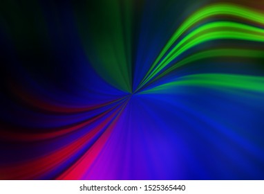 Dark Multicolor vector abstract blurred background. Abstract colorful illustration with gradient. Blurred design for your web site.
