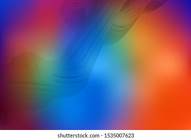 Dark Multicolor vector abstract blurred background. Modern abstract illustration with gradient. Smart design for your work.