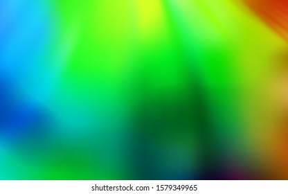 Dark Multicolor vector abstract blurred background. Modern abstract illustration with gradient. Smart design for your work.