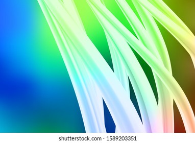 Dark Multicolor vector abstract blurred background. A completely new colored illustration in blur style. Blurred design for your web site.