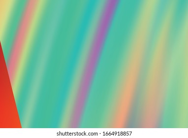 Dark Multicolor vector abstract blurred background. An elegant bright illustration with gradient. Completely new design for your business.