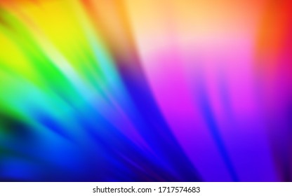 Dark Multicolor vector abstract blurred background. An elegant bright illustration with gradient. New design for your business.