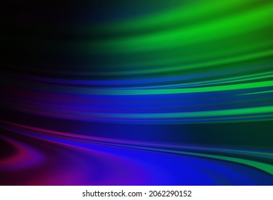 Dark Multicolor vector abstract blurred background. Shining colorful illustration in smart style. Background for designs.
