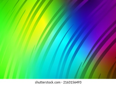 Dark Multicolor vector abstract blurred background. Creative illustration in halftone style with gradient. Background for a cell phone.