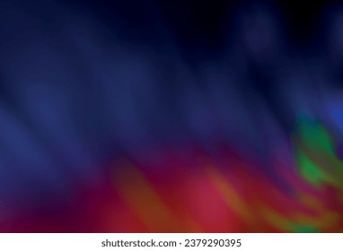 Dark Multicolor vector abstract blurred background. An elegant bright illustration with gradient. Blurred design for your web site.