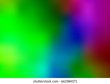 Dark Multicolor vector abstract blurred pattern. Shining colored illustration in a brand-new style. Brand-new design for your business.