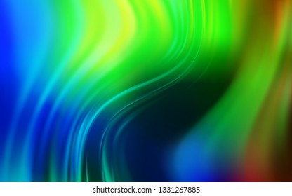 Dark Multicolor vector abstract bright pattern. Abstract colorful illustration with gradient. Completely new design for your business.