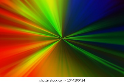Dark Multicolor vector abstract bright template. An elegant bright illustration with gradient. New way of your design.