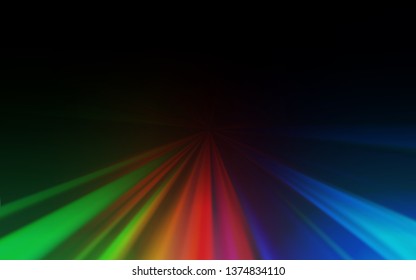 Dark Multicolor vector abstract bright texture. An elegant bright illustration with gradient. Elegant background for a brand book.