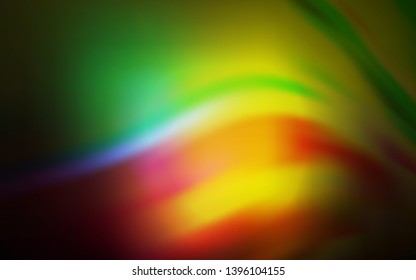 Dark Multicolor vector abstract bright texture. Colorful abstract illustration with gradient. New style for your business design.