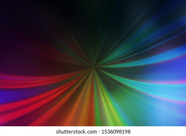 Dark Multicolor vector abstract bright texture. Glitter abstract illustration with gradient design. Background for a cell phone.