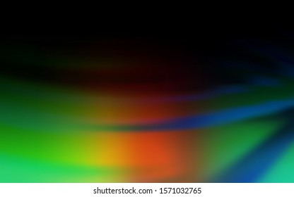 Dark Multicolor vector abstract bright template. Creative illustration in halftone style with gradient. The best blurred design for your business.