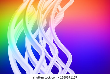 Dark Multicolor vector abstract bright texture. An elegant bright illustration with gradient. Smart design for your work.