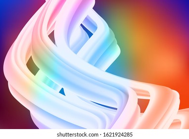 Dark Multicolor vector abstract bright texture. Colorful abstract illustration with gradient. New style for your business design.