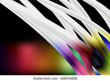 Dark Multicolor vector abstract bright pattern. Shining colorful illustration in smart style. Completely new design for your business.
