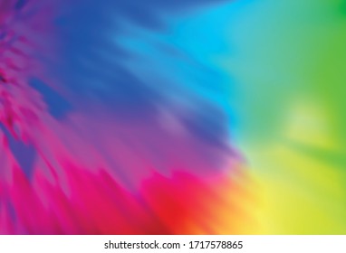 Dark Multicolor vector abstract bright template. Modern abstract illustration with gradient. New style design for your brand book.