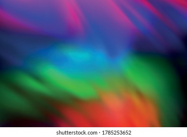 Dark Multicolor vector abstract bright template. Colorful abstract illustration with gradient. Smart design for your work.