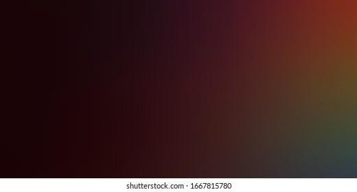 Dark Multicolor vector abstract layout. Colorful illustration in halftone style with gradient. Sample for your web designers.