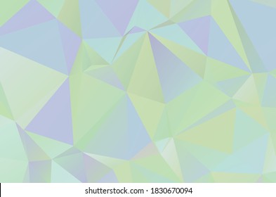 Dark Multicolor vector abstract Low Poly background. Colorful 