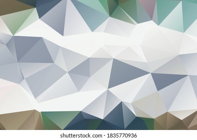 Vector multicolor oscuro abstracto de fondo de popa baja. Colorido 