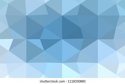 Dark Multicolor vector abstract mosaic background. Creative geometric illustration in Origami style with gradient. Brand-new style for your business design.