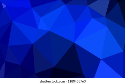 Dark Multicolor vector abstract mosaic pattern. Colorful abstract illustration with triangles. Brand new design for your business.