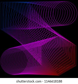 Dark Multicolor vector abstract pattern. Geometry template for your business design. abstract textured background.