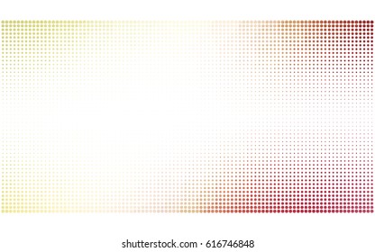 Dark Multicolor vector abstract pattern with circles. Geometry template for your business design. Background with colored spheres.