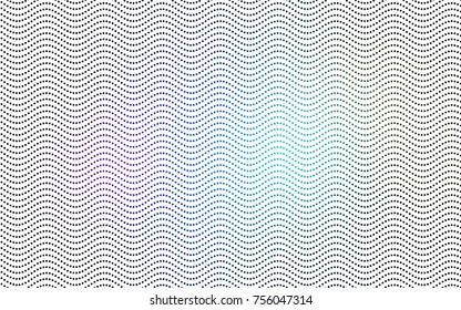 Dark Multicolor vector abstract pattern with circles. Geometry template for your business design. Background with colored spheres.