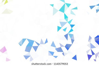 Dark Multicolor vector abstract polygonal background. Creative geometric illustration in Origami style with gradient. Pattern for a brand book's backdrop.