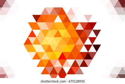Dark Multicolor vector abstract polygonal background. Brand-new colored illustration in blurry style with gradient. The textured pattern can be used for background.
