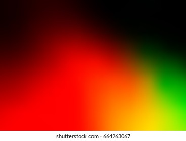 Dark Multicolor vector abstract template. Creative illustration in halftone style with gradient. The template can be used as a background of a cell phone.