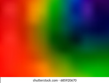 Dark Multicolor vector abstract template. A vague abstract illustration with gradient. The template can be used as a background of a cell phone.