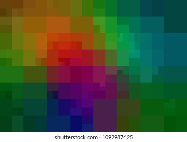 Dark Multicolor vector abstract textured polygonal background. Blurry rectangle design. Pattern can be used for background.