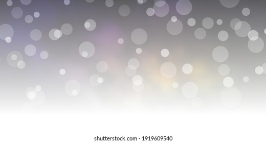 Dark Multicolor vector backdrop with circles. Abstract decorative design in gradient style with bubbles. Pattern for websites, landing pages.